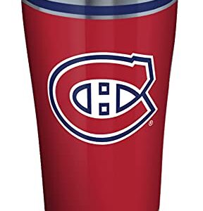 Tervis Triple Walled NHL Montreal Canadiens Insulated Tumbler Cup Keeps Drinks Cold & Hot, 20oz - Stainless Steel, Shootout