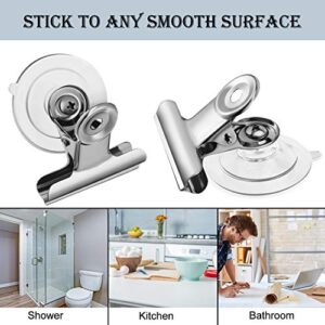 Suction Cup Clip Plastic Round Suction Cup Clamp Holder for Hanging Home Office Accessories (8)