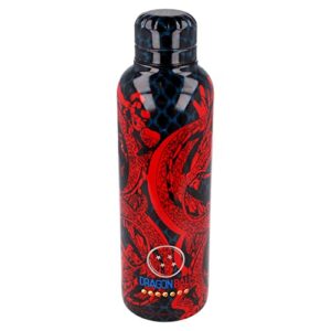 Stor Stainless Steel Bottle 515 ml Dragon Ball, Black, Medium