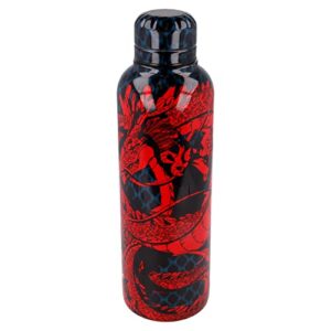 Stor Stainless Steel Bottle 515 ml Dragon Ball, Black, Medium