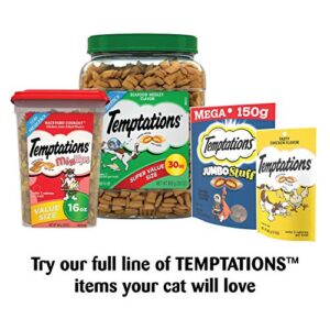 TEMPTATIONS ShakeUps Crunchy and Soft Cat Treats, Crustacean Celebration Flavor, (12) 2.47 oz. Pouches