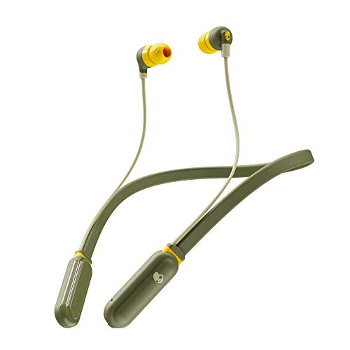 Skullcandy Ink'd Plus Wireless In-Ear Earbud - Olive (Renewed)