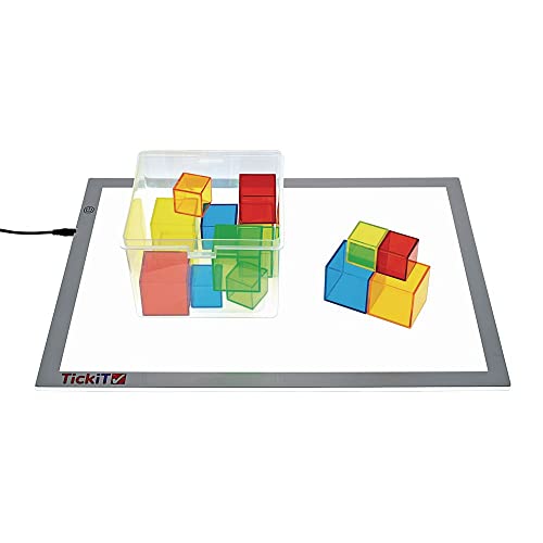 Excellerations STEM Translucent Cubes with Activity Cards