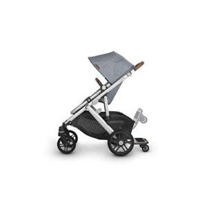 UPPAbaby Vista V2 Stroller - Alice (Dusty Pink/Silver/Saddle Leather) + Piggyback for Vista & Vista V2