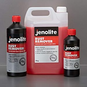 JENOLITE Original Rust Remover Liquid Trigger Spray - Removes Rust Back To Bare Metal - 1 Litre