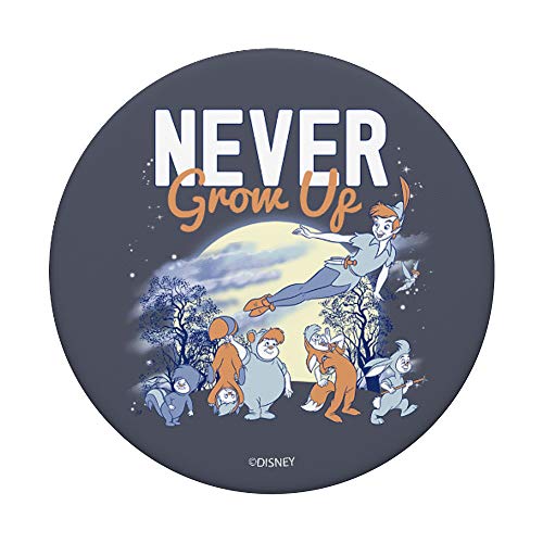 Disney Peter Pan Lost Boys Never Grow Up Moonlight Portrait PopSockets PopGrip: Swappable Grip for Phones & Tablets