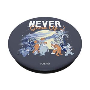 Disney Peter Pan Lost Boys Never Grow Up Moonlight Portrait PopSockets PopGrip: Swappable Grip for Phones & Tablets