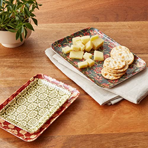 THOMAS PAUL Ex Libris, Asst. of 3 Melamine Tray Set, Multi