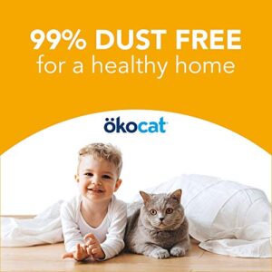 Okocat Unscented Featherwieght Clumping Wood Cat Litter, 16.4 lbs.