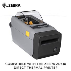 Zebra - Cutter Attachment for ZD410 Direct Thermal Desktop Printer - Field Installable - P1079903-021 (Renewed)