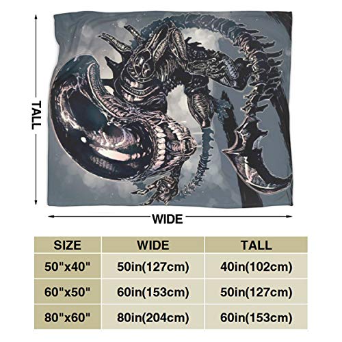 Cai Jingg Sintee-Alien-Xenomorph Beautiful Ultra-Soft Micro Fleece Blanket.