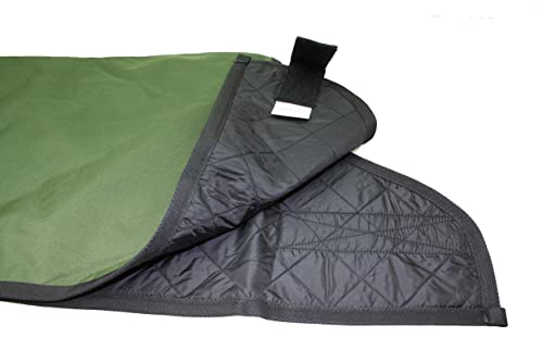 BetterMilk Calf Coats Waterproof Livestock Protector Pro Calf Blanket, Calf Warmer - Large Holstein Size - Green