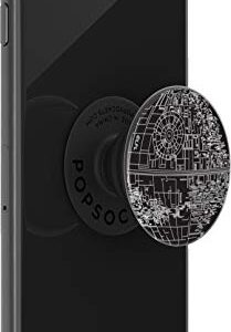 ​​​​PopSockets Phone Grip with Expanding Kickstand, PopSockets for Phone - Star Wars - Death Star Alum