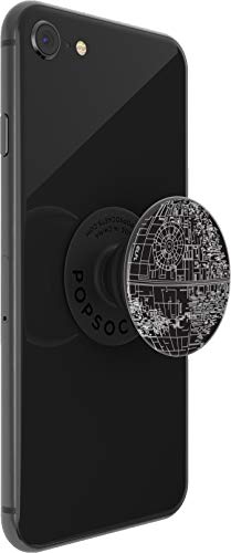 ​​​​PopSockets Phone Grip with Expanding Kickstand, PopSockets for Phone - Star Wars - Death Star Alum