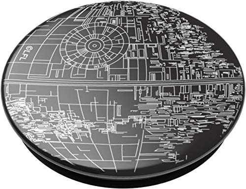 ​​​​PopSockets Phone Grip with Expanding Kickstand, PopSockets for Phone - Star Wars - Death Star Alum