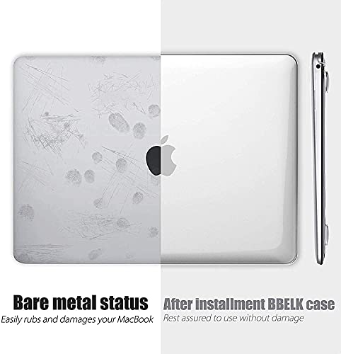 B BELK Compatible with MacBook Pro 16 inch Case 2020 2019 Release A2141, Clear Plastic Laptop Hard Shell Case with Keyboard Cover & Screen Protector, MacBook Pro 16 Case with Touch Bar & Touch ID