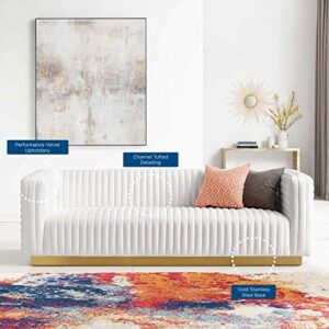 Modway Charisma Sectional, White