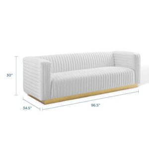 Modway Charisma Sectional, White