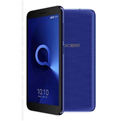 Alcatel 1 (2019) 4G LTE Unlocked 5 inch 8MP Flash 5033D Quad Core Factory Unlocked Android Oreo Worldwide Desbloqueado (Blue)