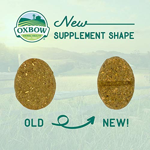 Oxbow Natural Science Skin & Coat Hay Tabs, 4.2 oz., Count of 60