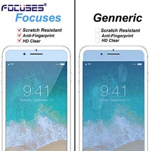 Focuses Screen Protector for iPhone 8,7,6S,6(4.7") iPhone 8 Blue Light Screen Protector Compatible iPhone 8/7/6S/6 (3 Pack)