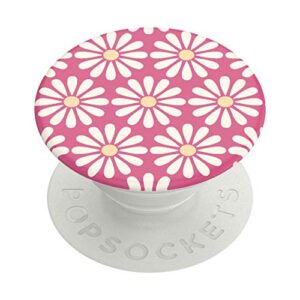​​​​popsockets phone grip with expanding kickstand, popsockets for phone - daisy mod pink