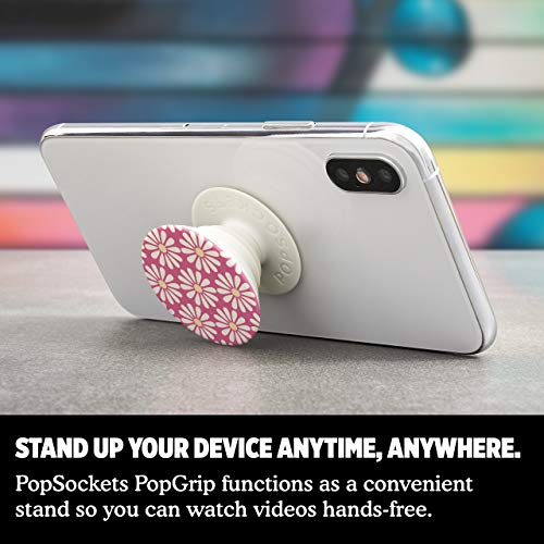 ​​​​PopSockets Phone Grip with Expanding Kickstand, PopSockets for Phone - Daisy Mod Pink
