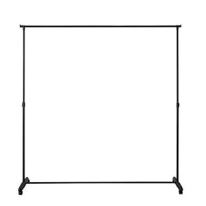 Don't Look at Me - Privacy Room Divider - Basics Extendable - Black Frame with Black Fabric