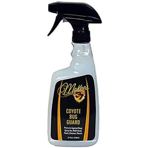 coyote bug splatter shield | spray on wash off clear protection, 22 fl. oz.
