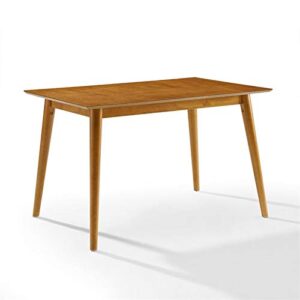 Crosley Furniture Landon Mid-Century Modern Wood Dining Table, Acorn