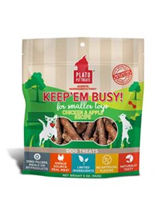 plato keep em' busy chicken + apple for small toys 5oz