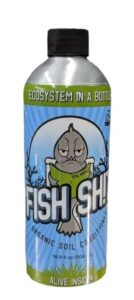 fish head farms organic soil conditioner for yield and flavor enhancement. useful in both garden and hydroponics applications. 500 ml