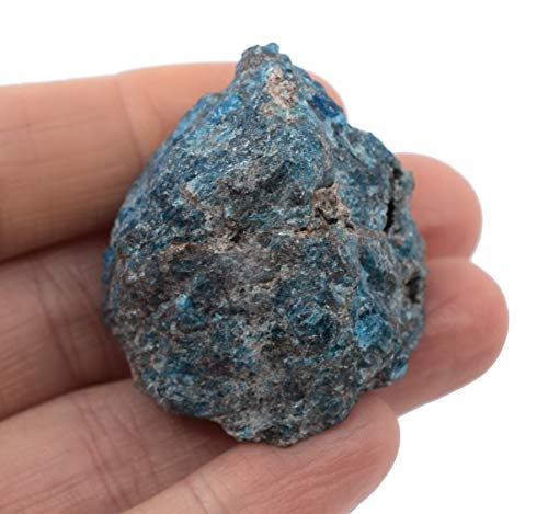 Raw Apatite, Mineral Specimen - Approx. 1" - Geologist Selected & Hand Processed - Great for Science Classrooms - Eisco Labs