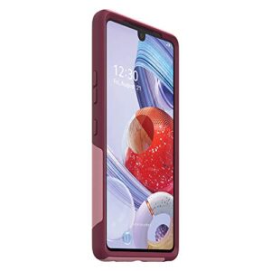 OtterBox COMMUTER SERIES LITE SERIES Case for LG STYLO 6 - CUPIDS WAY (ROSEMARINE PINK/RED PLUM)