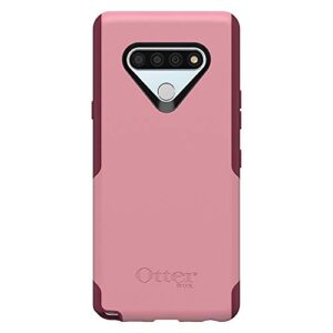 OtterBox COMMUTER SERIES LITE SERIES Case for LG STYLO 6 - CUPIDS WAY (ROSEMARINE PINK/RED PLUM)