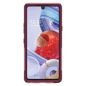 OtterBox COMMUTER SERIES LITE SERIES Case for LG STYLO 6 - CUPIDS WAY (ROSEMARINE PINK/RED PLUM)