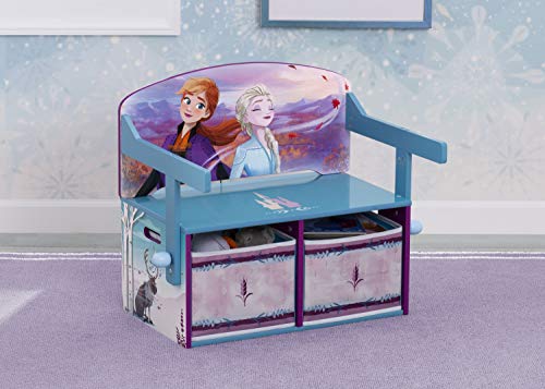 Delta Children Kids Convertible Activity Bench - Greenguard Gold Certified, Frozen II