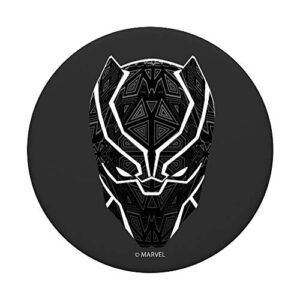 Marvel Black Panther Geometric PopSockets PopGrip: Swappable Grip for Phones & Tablets