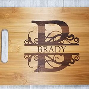 Personalized Bamboo Cutting Board (Horizontal)