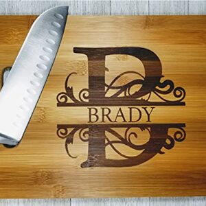 Personalized Bamboo Cutting Board (Horizontal)