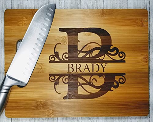 Personalized Bamboo Cutting Board (Horizontal)