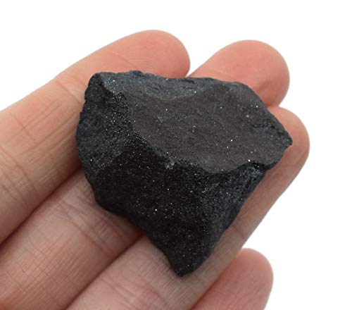 Raw Magnetite, Mineral Specimen - Approx. 1" - Geologist Selected & Hand Processed - Great for Science Classrooms - Eisco Labs