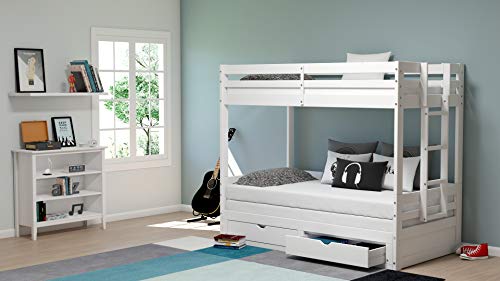 Alaterre Furniture Simplicy Under Window Bookcase, White