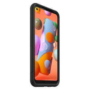 OtterBox Galaxy A11 Commuter Series Lite Case - BLACK, Slim & Tough, Pocket-Friendly, with Open Access to Ports and Speakers (No Port Covers),