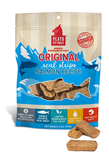 Plato Original Real Strips Salmon 18oz