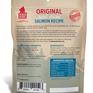 Plato Original Real Strips Salmon 18oz