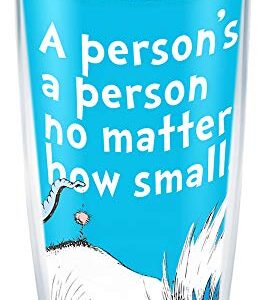 Tervis Dr. Seuss™ - Horton Made in USA Double Walled Insulated Tumbler Travel Cup Keeps Drinks Cold & Hot, 16oz, Classic