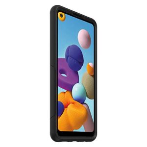 OtterBox Galaxy A21 Commuter Series Lite Case - BLACK, slim & tough, pocket-friendly, with open access to ports and speakers (no port covers),