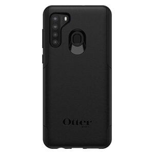 OtterBox Galaxy A21 Commuter Series Lite Case - BLACK, slim & tough, pocket-friendly, with open access to ports and speakers (no port covers),