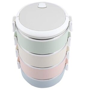 GXMZL Thermal Lunch Box,Portable Stainless Steel Thermal Lunch Box Container Bento Box Food Container Lunch Storage Containers for Kids School and Adults Office (Size : 2800ml)